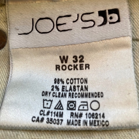 Joe’s Jeans The Rocker Size 32 Bootcut - Picture 6 of 7